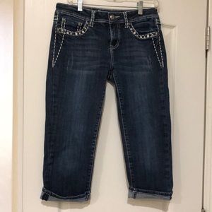 L.A. idol Capri Jeans. Size 9